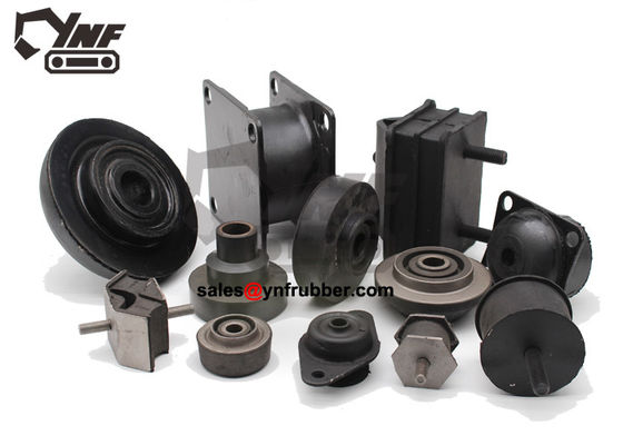 پایه های لاستیکی موتور دیزل بیل مکانیکی برای هیتاچی کوبلکو کوماتسو