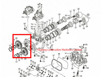 خرید 3100993/3100994 پمپ هیدرولیک دنده هیتاچی لوازم جانبی بیل online manufacture