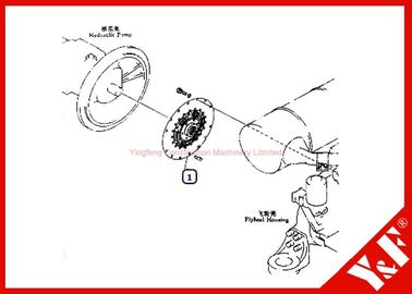 خرید Customized Komatsu Excavator Parts online manufacture