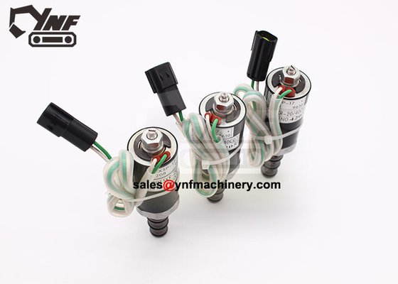 شیر برقی هیدرولیک SK170-8 YM04-U1601 برای بیل مکانیکی کوبلکو YN35V00050F1