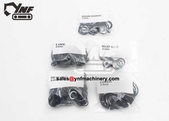 R160-7 کیت مهر دریچه کنترل اصلی 31N4-17110K کیت مهر موتور هیدرولیک پارکر Epdm O Ring Kit Kubota Cylinder Seal Kit