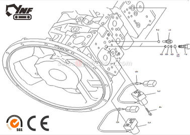 PC200-7 702-21-55901 لوازم الکتریکی قطعات الکتریکی فولاد شیرآلات شیر