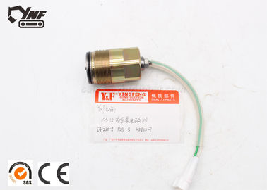 YNF02659 K3112 قطعات یدکی الکتریکی پمپ هیدرولیک شیر سلونوئید رنگ طلایی