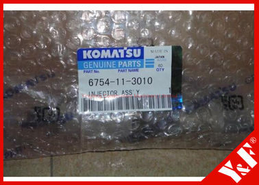PC200-8 / PC220-8 / PC240-8 انژکتور سوخت اجزای موتور حفاری برای Komatsu 6754-11-3010